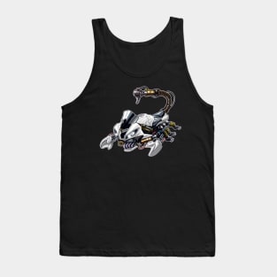 Yamaha R6 Scorpion White Tank Top